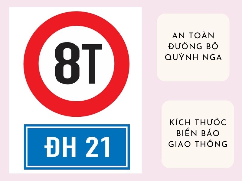 Kích thước biển báo giao thông